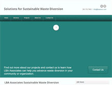 Tablet Screenshot of lbaassoc.com
